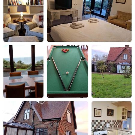 Spacious Detached Home With Beautiful Seaviews, Sleeps 6 Trimingham Bagian luar foto
